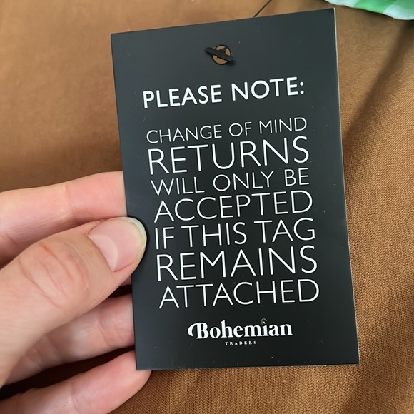 Bohemian traders gathered waist top - Picture 5 of 5